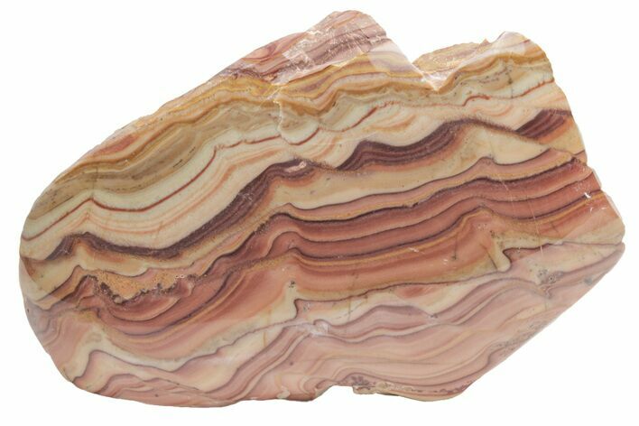 Polished Section Of Rolling Hills Dolomite - Mexico #212796